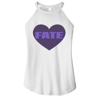 Quan Content Fate Heart Women's Perfect Tri Rocker Tank