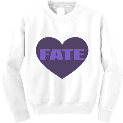 Quan Content Fate Heart Kids Sweatshirt