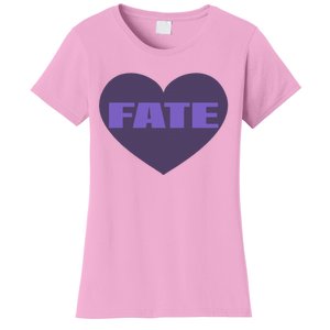 Quan Content Fate Heart Women's T-Shirt