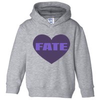 Quan Content Fate Heart Toddler Hoodie