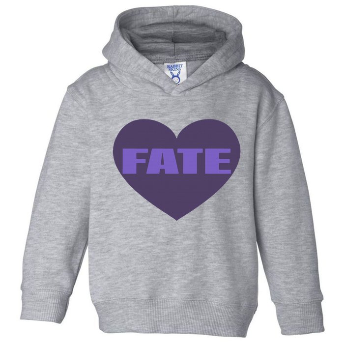 Quan Content Fate Heart Toddler Hoodie