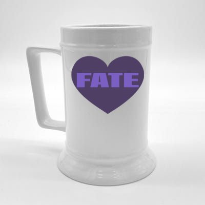 Quan Content Fate Heart Beer Stein