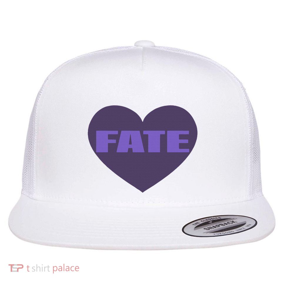 Quan Content Fate Heart Flatbill Hat