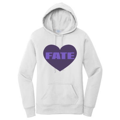 Quan Content Fate Heart Women's Pullover Hoodie