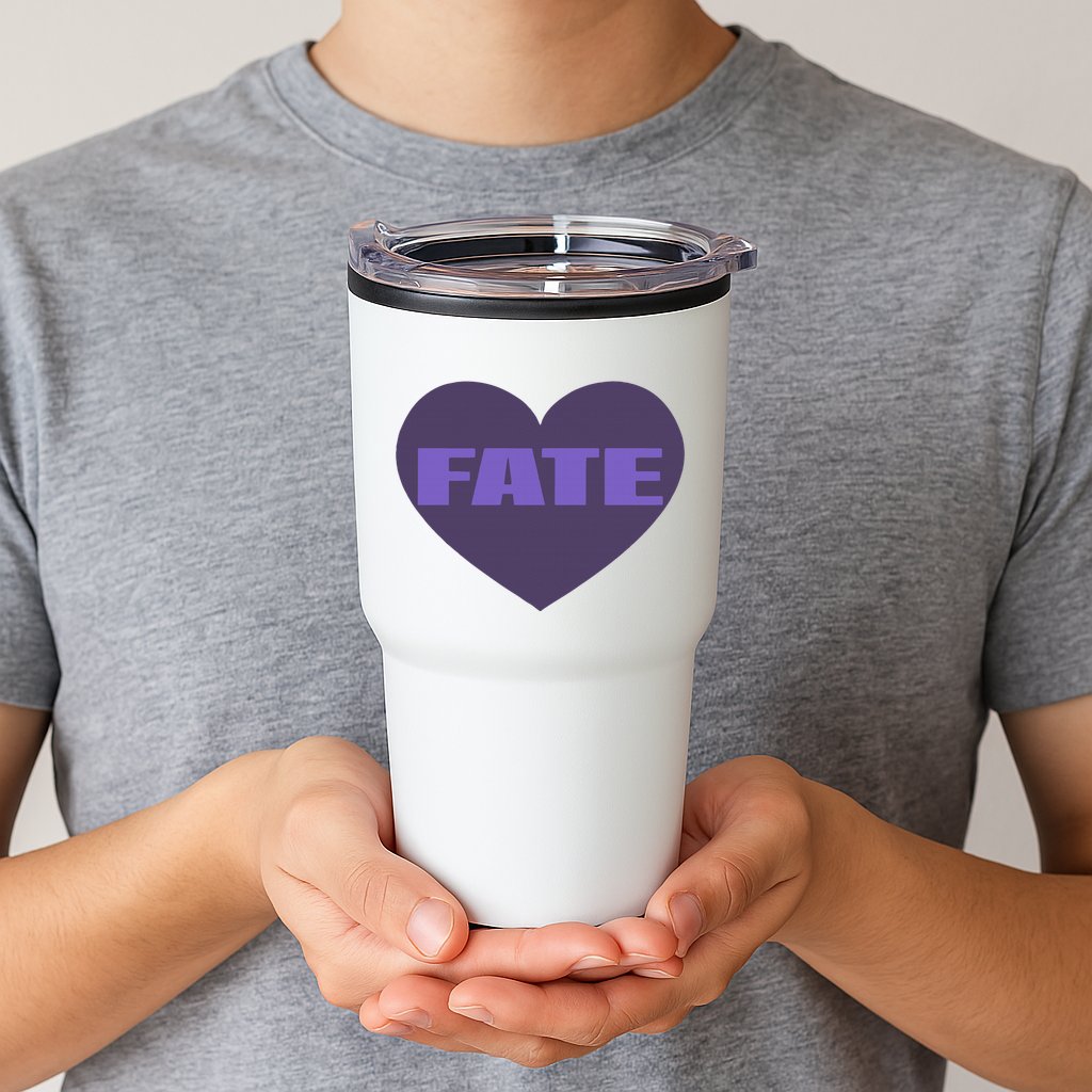 Quan Content Fate Heart Tumbler