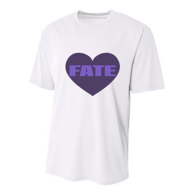Quan Content Fate Heart Youth Performance Sprint T-Shirt