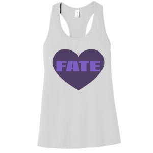 Quan Content Fate Heart Women's Racerback Tank