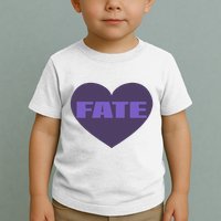 Quan Content Fate Heart Toddler T-Shirt