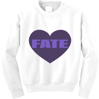 Quan Content Fate Heart Kids Sweatshirt