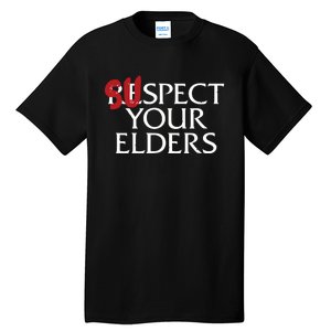 QueenS Court Games Suspect Your Elders Tall T-Shirt