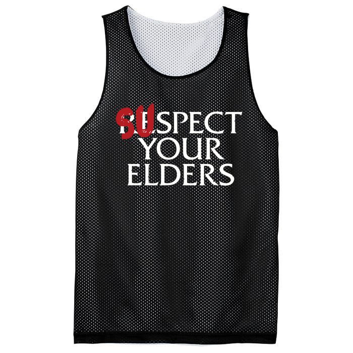 QueenS Court Games Suspect Your Elders Mesh Reversible Basketball Jersey Tank