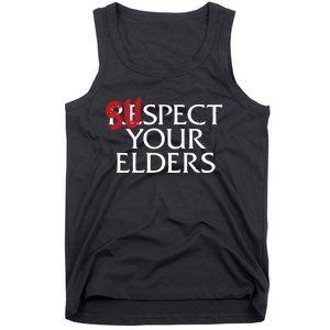 QueenS Court Games Suspect Your Elders Tank Top