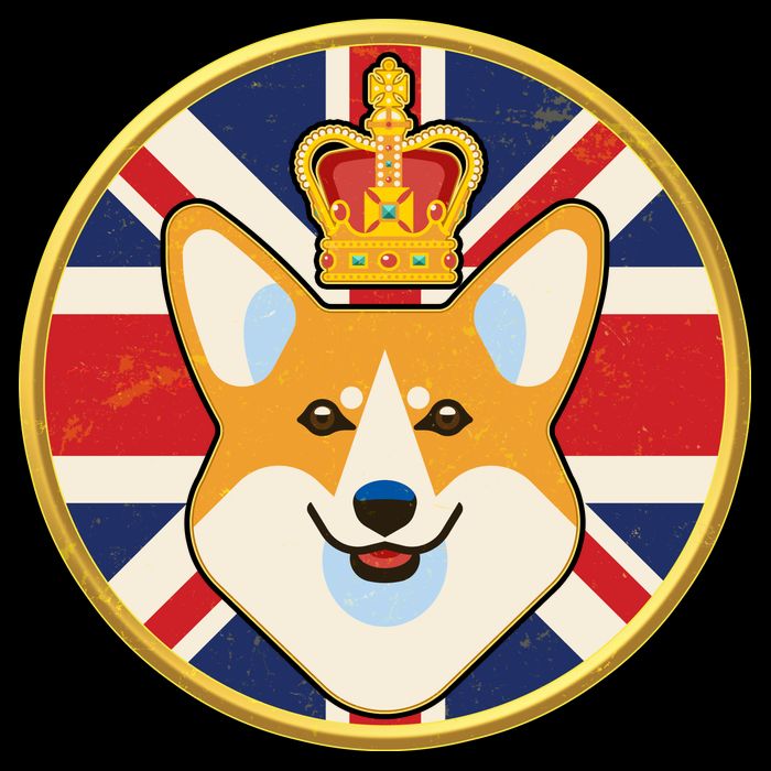 Queen Corgi Platinum Jubilee Emblem City Backpack