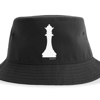 Queen Chess Piece Halloween Costume Chess Club Sustainable Bucket Hat