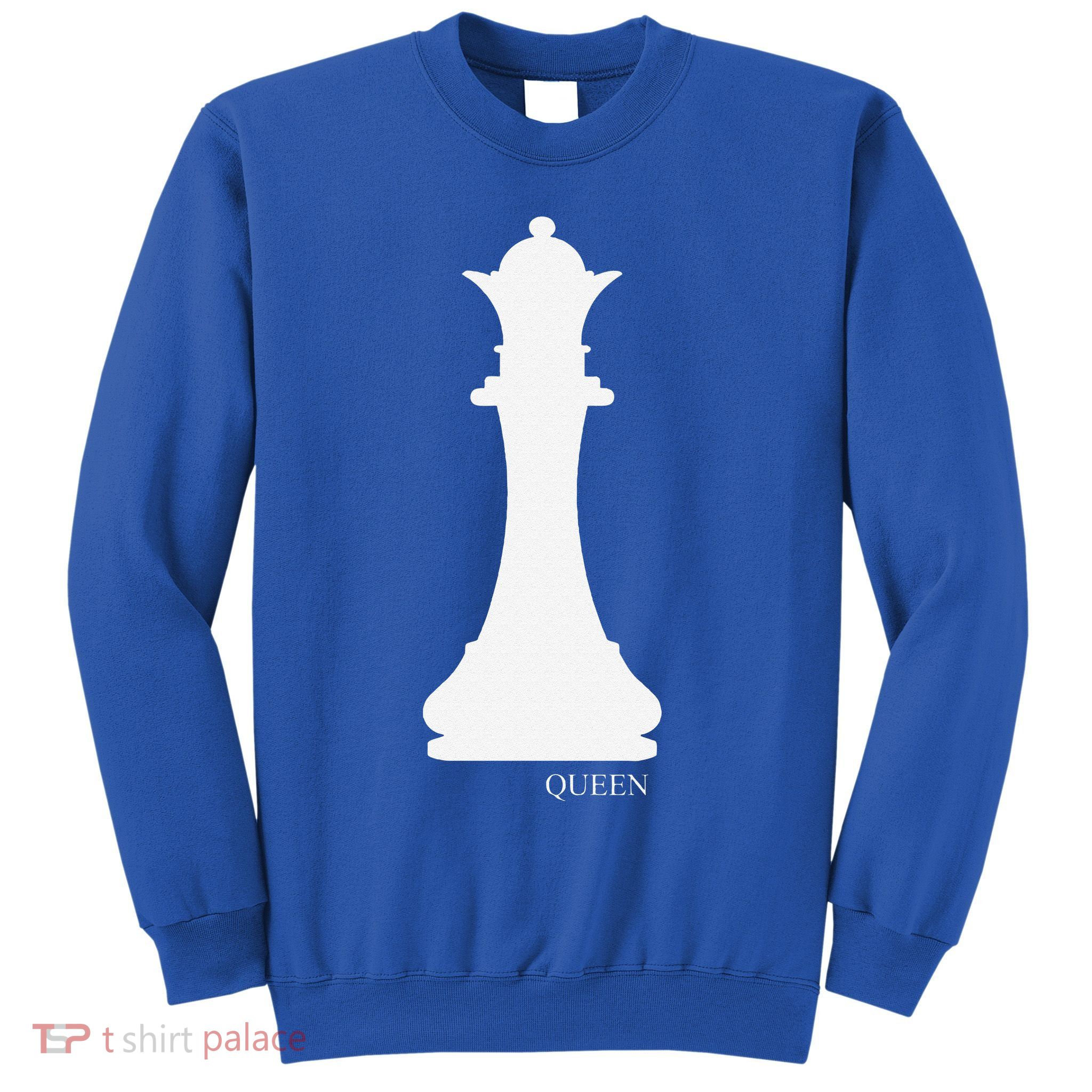 Queen Chess Piece Halloween Costume Chess Club Sweatshirt