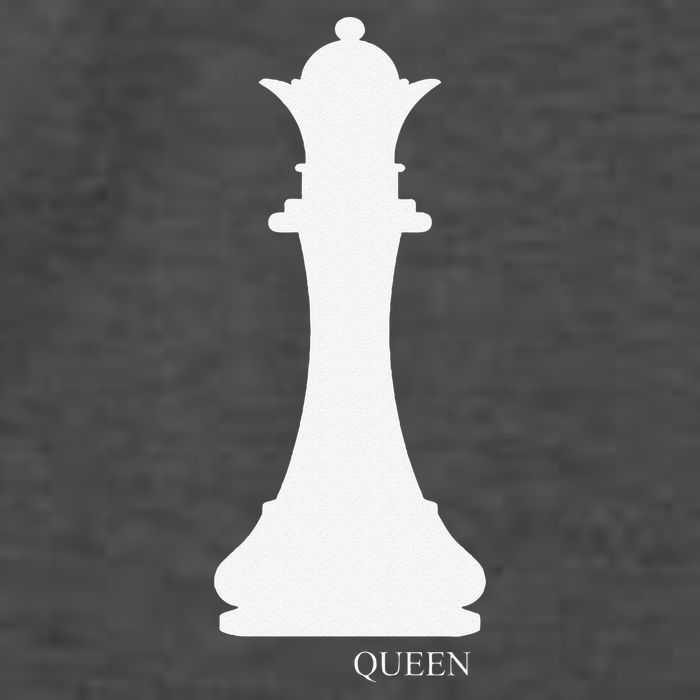 Queen Chess Piece Halloween Costume Chess Club Vector Backpack