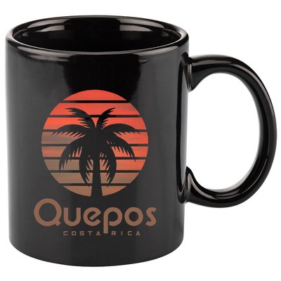 Quepos Costa Rica 11oz C Handle Ceramic Mug