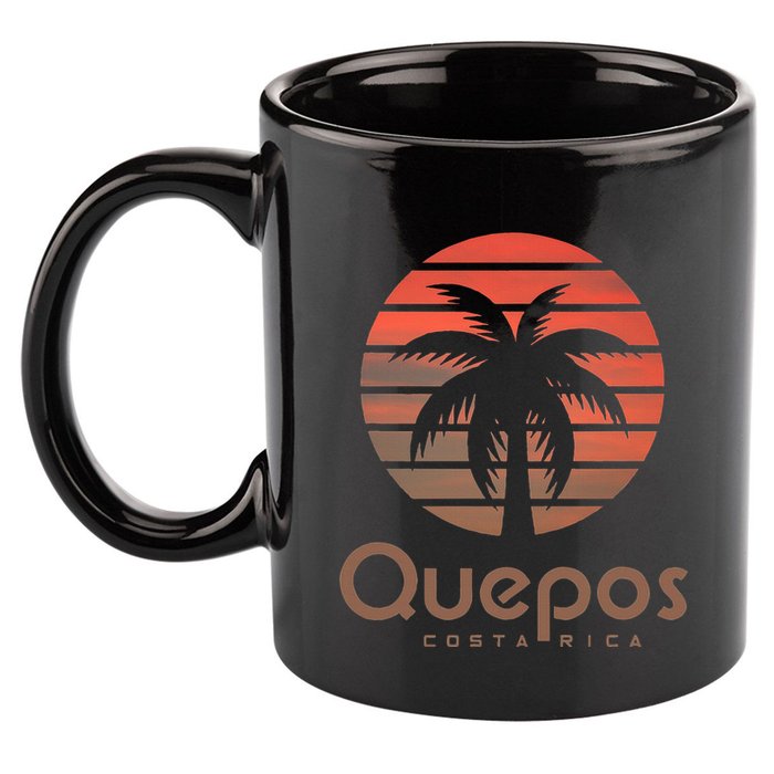 Quepos Costa Rica 11oz C Handle Ceramic Mug
