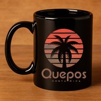 Quepos Costa Rica 11oz C Handle Ceramic Mug
