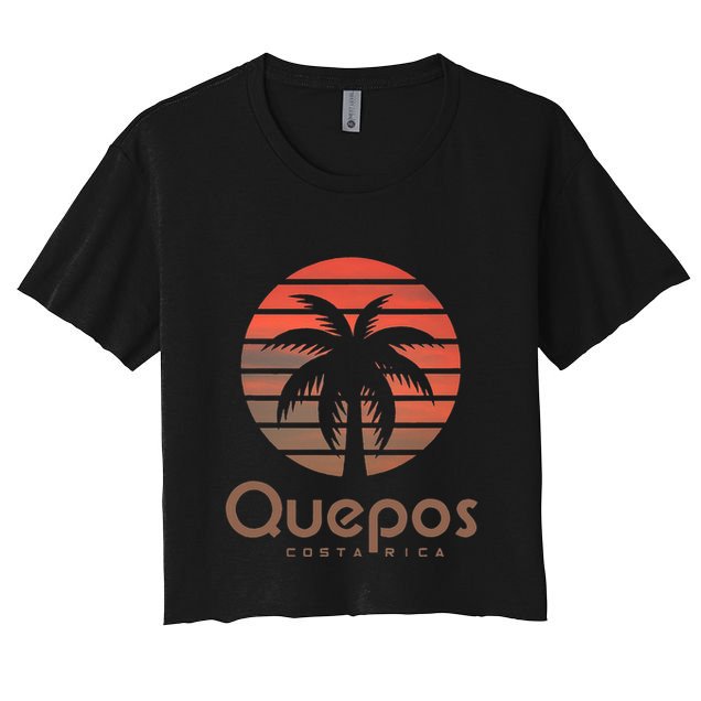 Quepos Costa Rica Crop Top