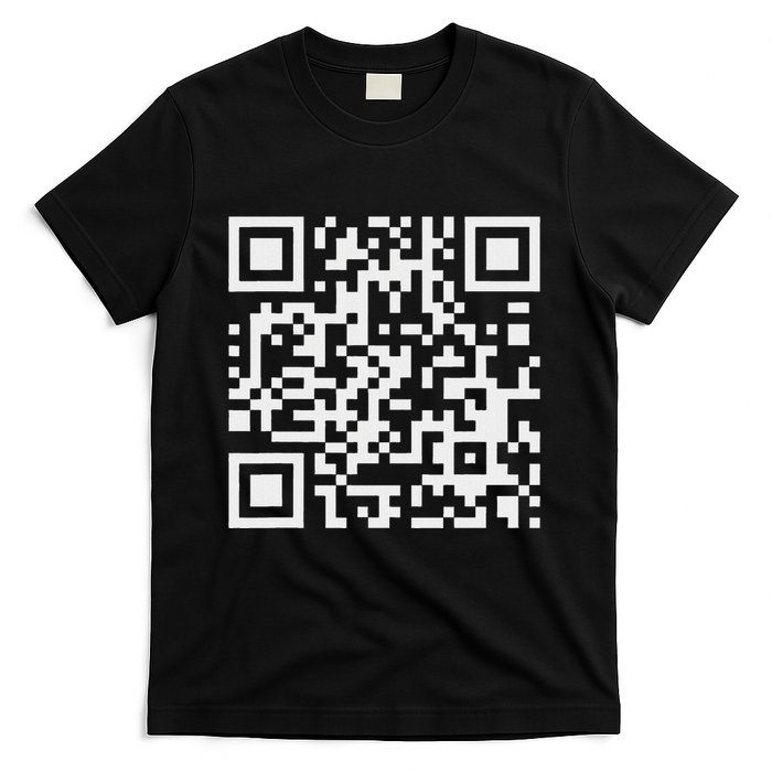 Q Code R With Funny Hidden Message Hoodie Sweater T-Shirt