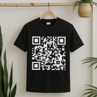 Q Code R With Funny Hidden Message Hoodie Sweater T-Shirt