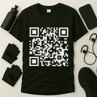 Q Code R With Funny Hidden Message Hoodie Sweater T-Shirt