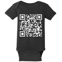 Q Code R With Funny Hidden Message Hoodie Sweater Baby Bodysuit