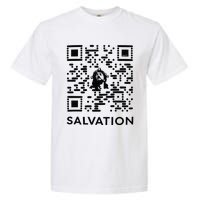 Qr Code Salvation Garment-Dyed Heavyweight T-Shirt