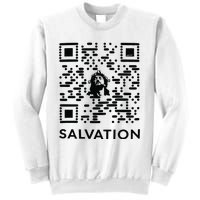 Qr Code Salvation Sweatshirt