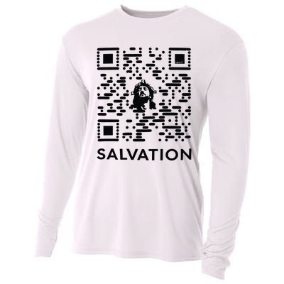 Qr Code Salvation Cooling Performance Long Sleeve Crew