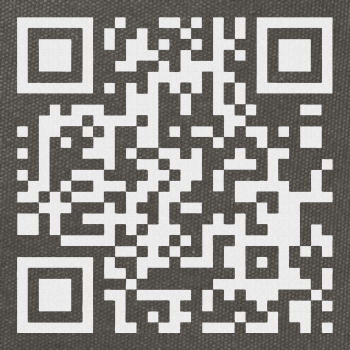 Qr Code With Funny Hidden Message Cotton Canvas Backpack