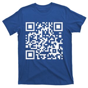 Qr Code With Funny Hidden Message T-Shirt