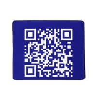 Qr Code With Funny Hidden Message Mousepad