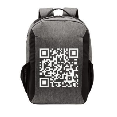 Qr Code With Funny Hidden Message Vector Backpack