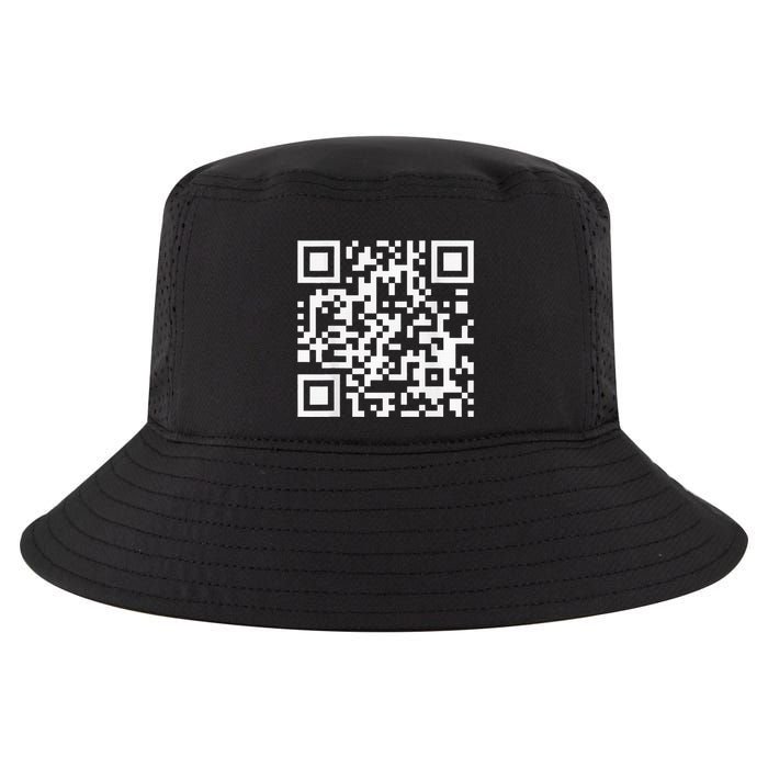 Qr Code With Funny Hidden Message Cool Comfort Performance Bucket Hat