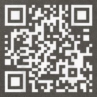 Qr Code With Funny Hidden Message Cotton Canvas Backpack