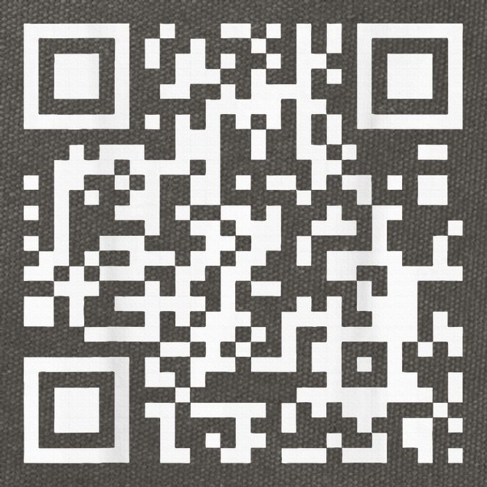 Qr Code With Funny Hidden Message Cotton Canvas Backpack
