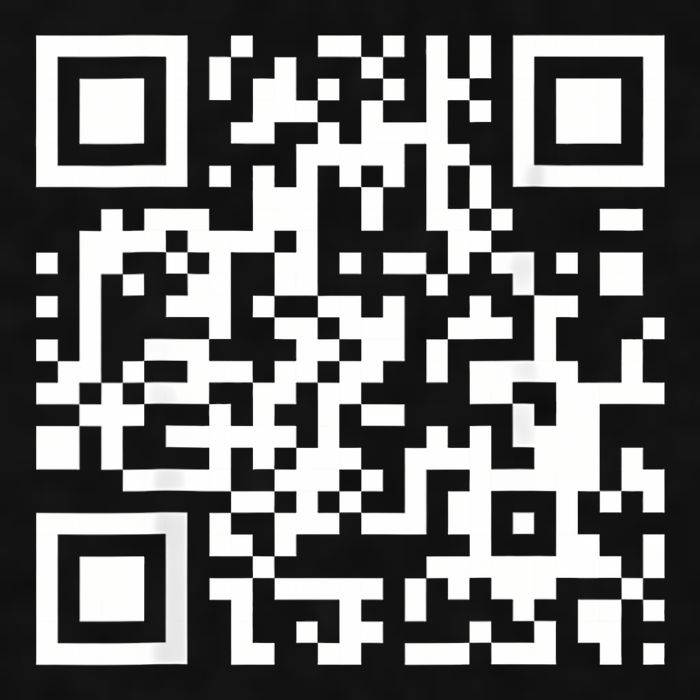 Qr Code With Funny Hidden Message Ladies PosiCharge Tri-Blend Wicking Tank