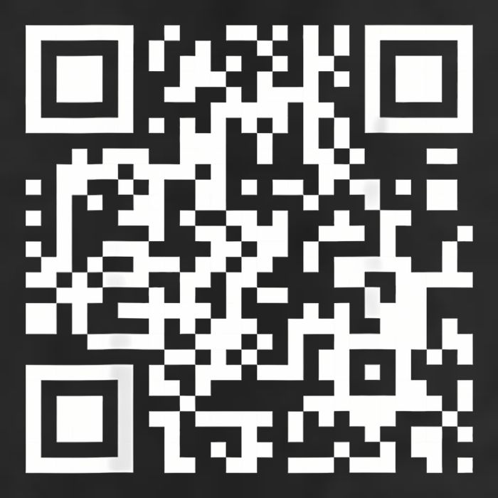 Qr Code With Funny Hidden Message 7 Panel Mesh Trucker Snapback Hat