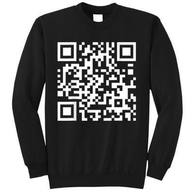 Qr Code With Funny Hidden Message Sweatshirt