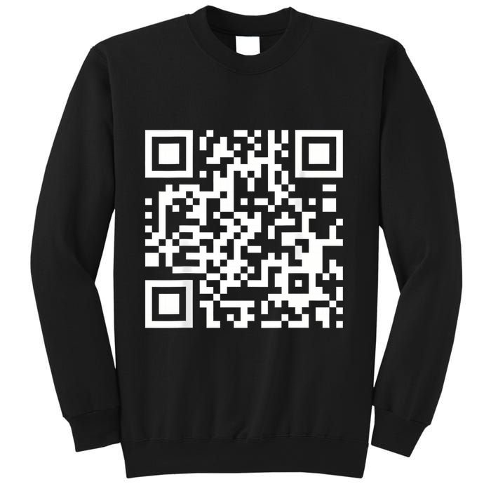 Qr Code With Funny Hidden Message Sweatshirt