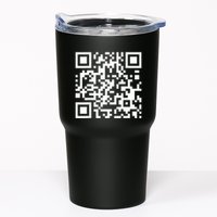 Qr Code With Funny Hidden Message Tumbler