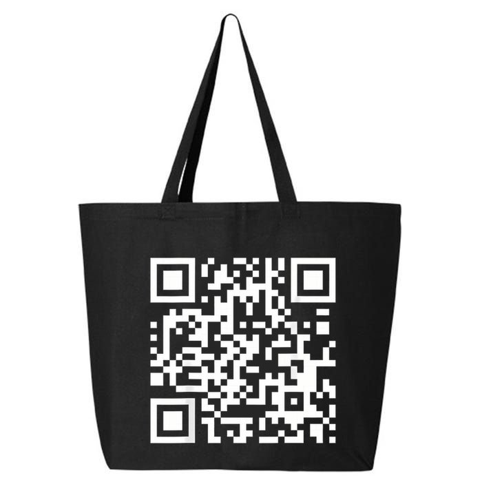Qr Code With Funny Hidden Message 25L Jumbo Tote