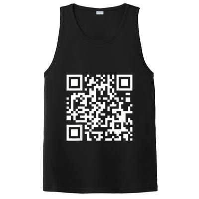 Qr Code With Funny Hidden Message PosiCharge Competitor Tank