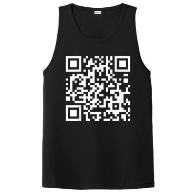 Qr Code With Funny Hidden Message PosiCharge Competitor Tank