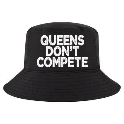 Queens DonT Compete Cool Comfort Performance Bucket Hat