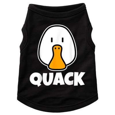 Quack Ducks Duck Lover Doggie Tank