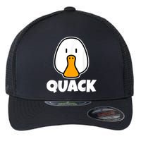 Quack Ducks Duck Lover Flexfit Unipanel Trucker Cap