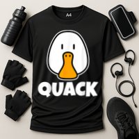 Quack Ducks Duck Lover Performance Shirt